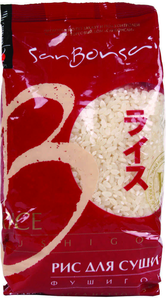 Рис Для Суши 450гр Бонсай