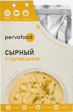 Крем-суп Первафуд сырый с пармезаном 300г рет/пак