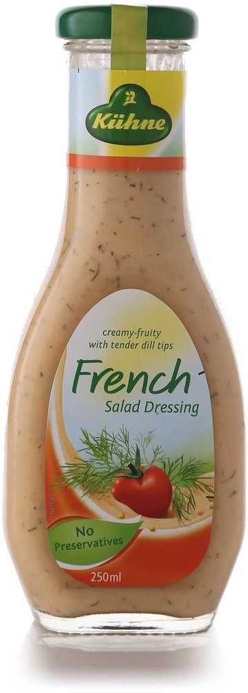 Соус салатный Французский 250мл ст/б Кюне