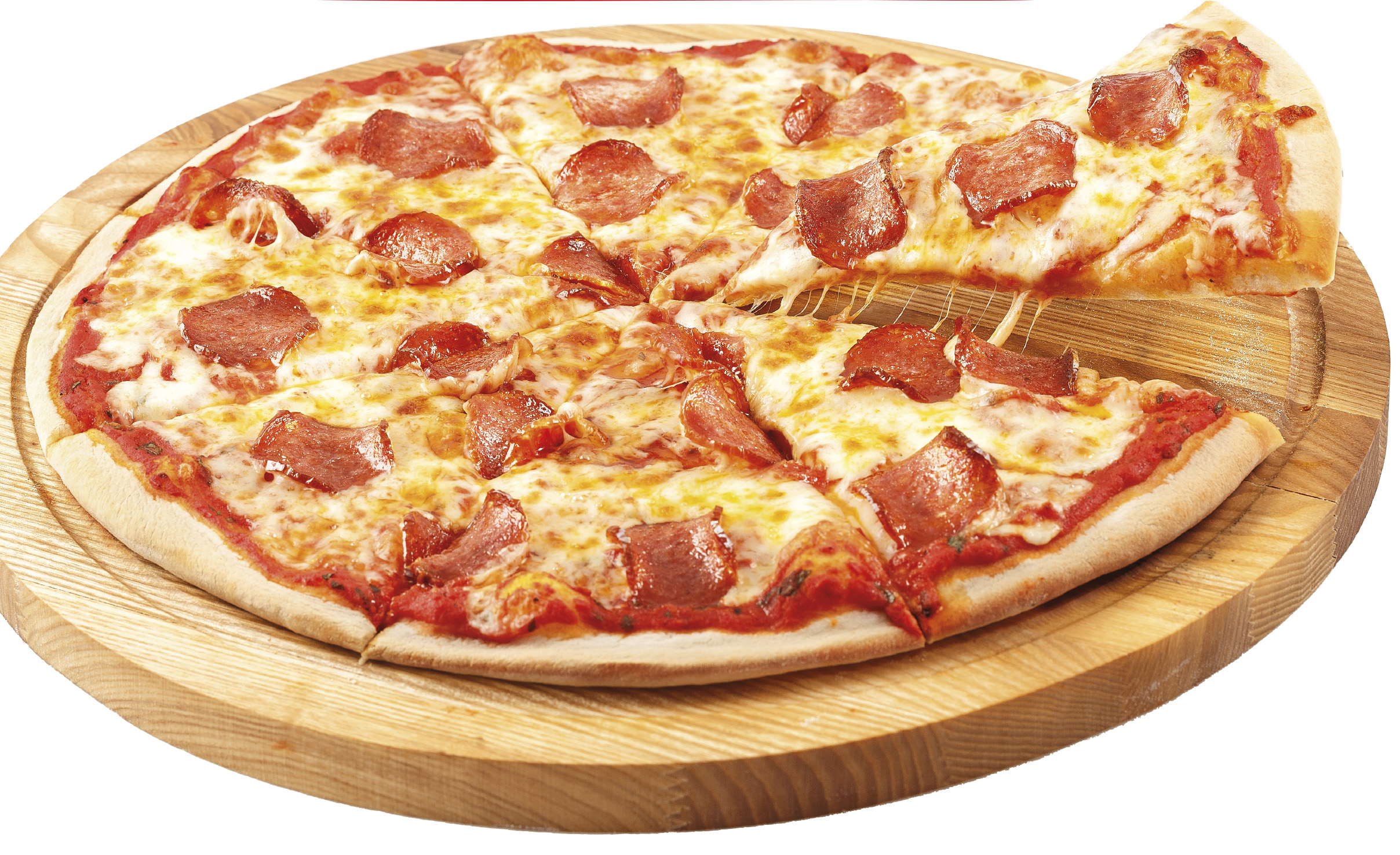 Пицца с колбасой вес