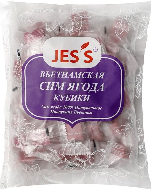 Вьетнамская сим ягода кубики Джесс 500гр пакет